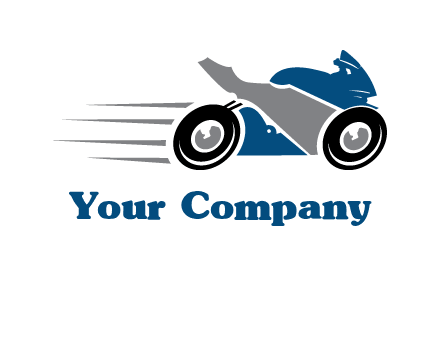 motorcycle silhouette logo