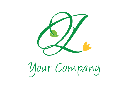 letters L and O