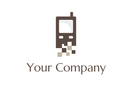 digital mobile logo