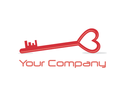 key with heart matchmaking logo